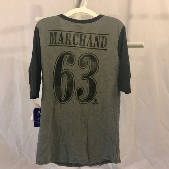 Boston Bruins Brad Marchand V Neck Tee - Picture 3 of 6